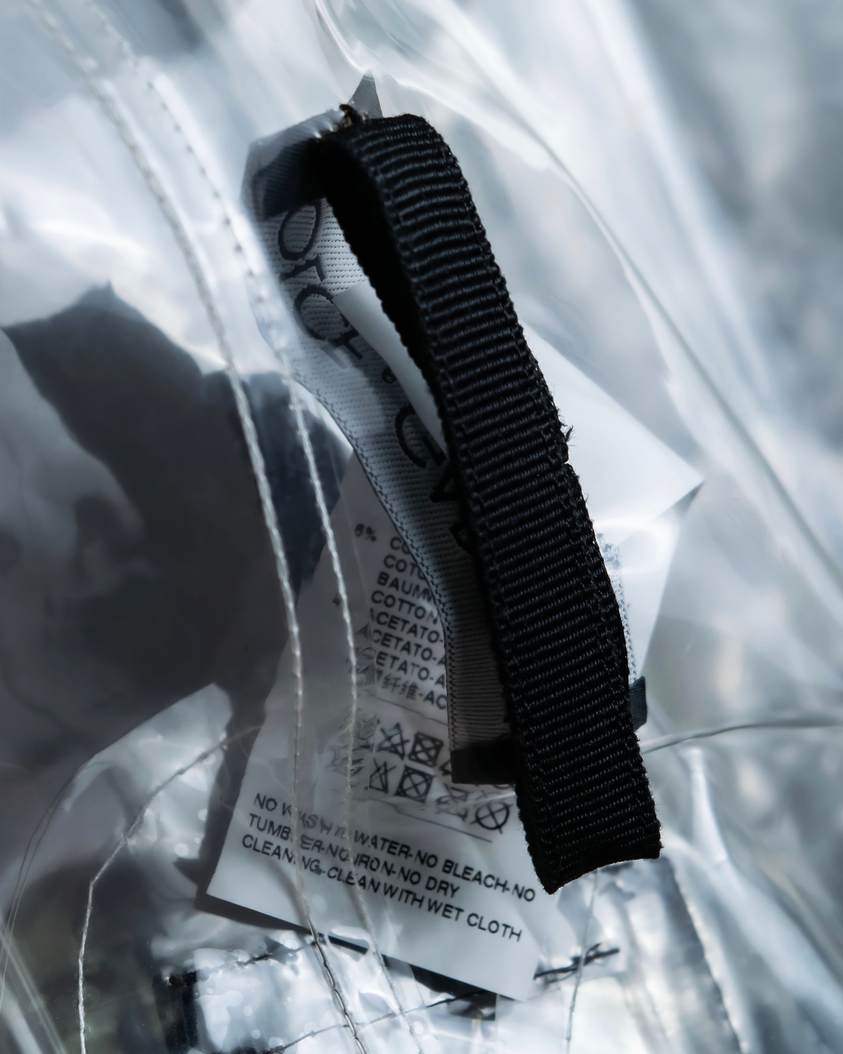 "DOLCE &amp; GABBANA" 23SS PVC material oversize trench coat