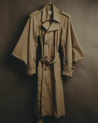 –SPECIAL– “BOTTEGA VENETA” 2020-21AW Sculptural cape-sleeve belted trench coat