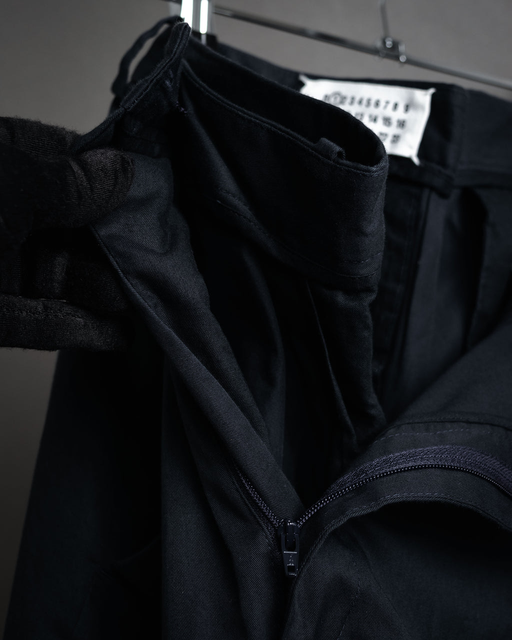 “Maison Margiela” 2019SS Cotton draped culotte shorts