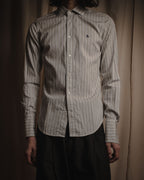 "Ralph Lauren" Classically tailored striped dress shirt