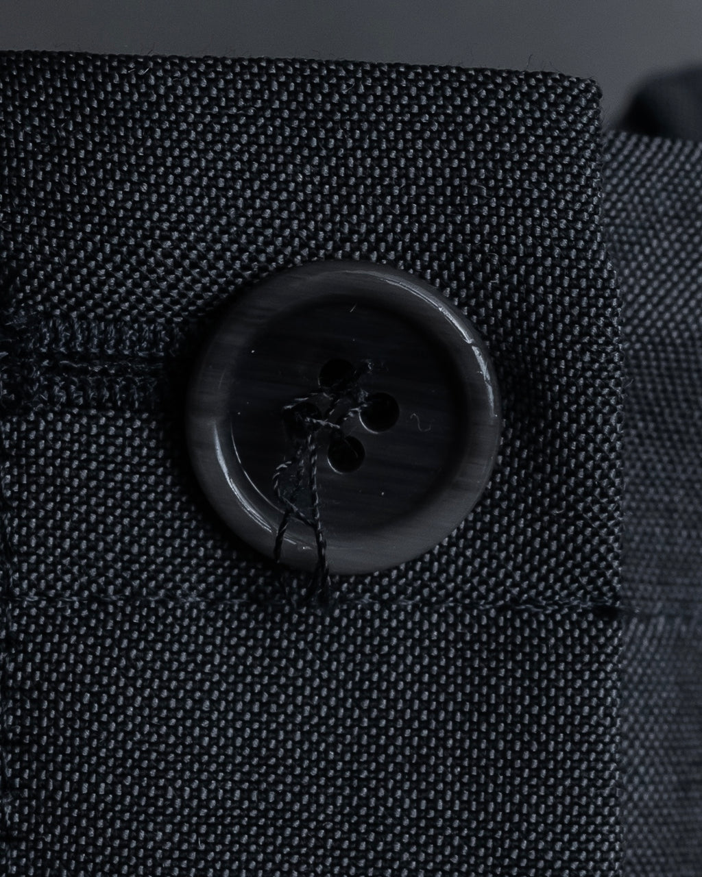 "Acne Studios" Button fly design wide straight slacks