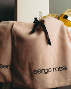 “Sergio Rossi” 2017-2023 suede sr1 espadrille slide sandals