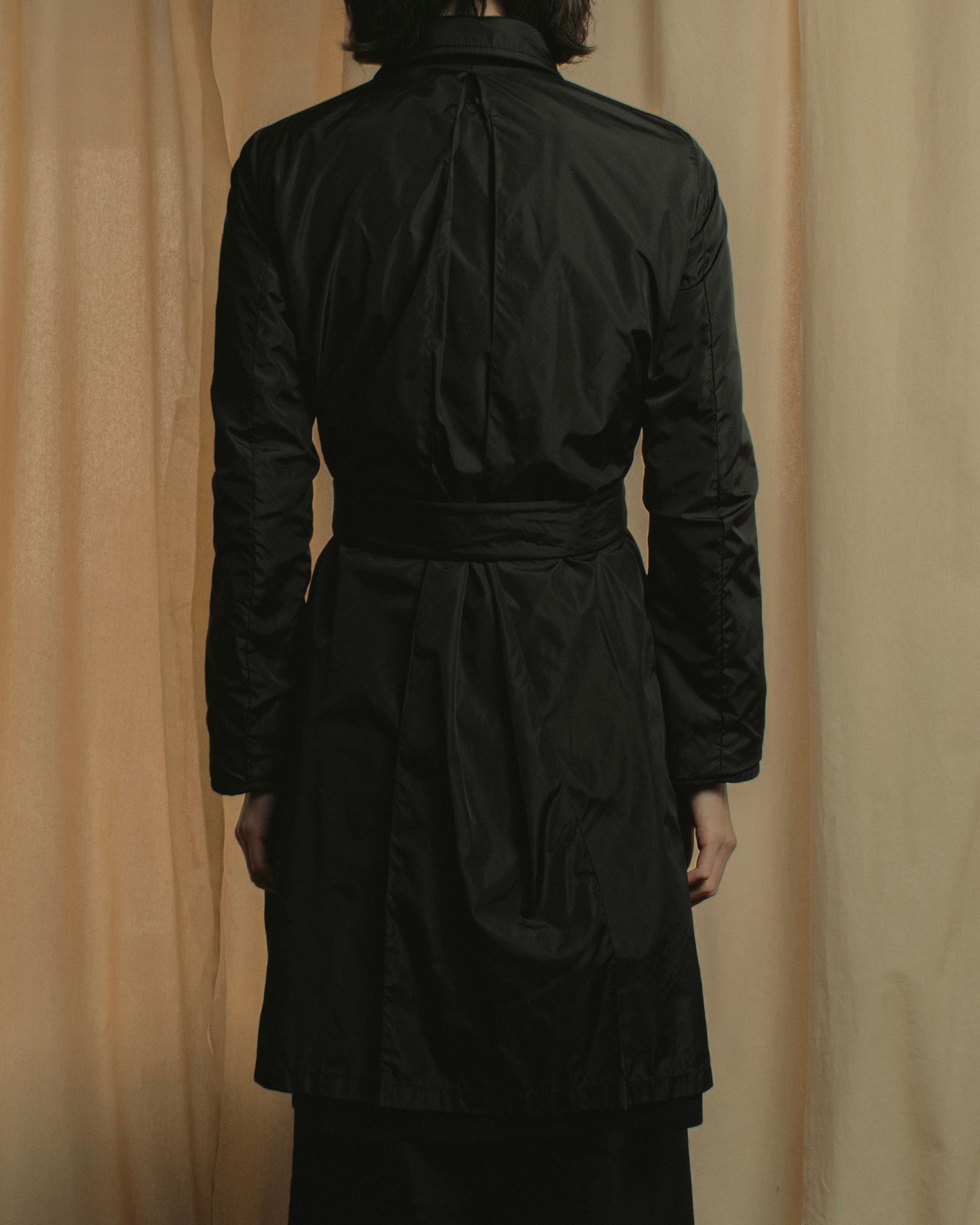 "Max Mara" Reversible belted collar coat