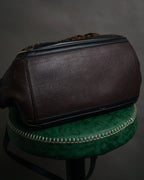 “BURBERRY” 2010’s Brogue tassel leather bag