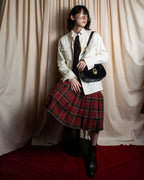 "GIORGIO ARMANI" Oval dot pattern silk twill necktie