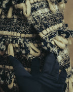 "THOM BROWNE" 2010's-20's Textured double breasted boucle coat
