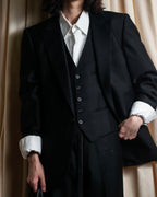 "BURBERRYS" Mohair mix classical tailored three-piece suit