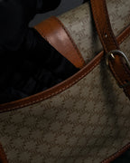 "CELINE Macadam pattern combination shoulder bag