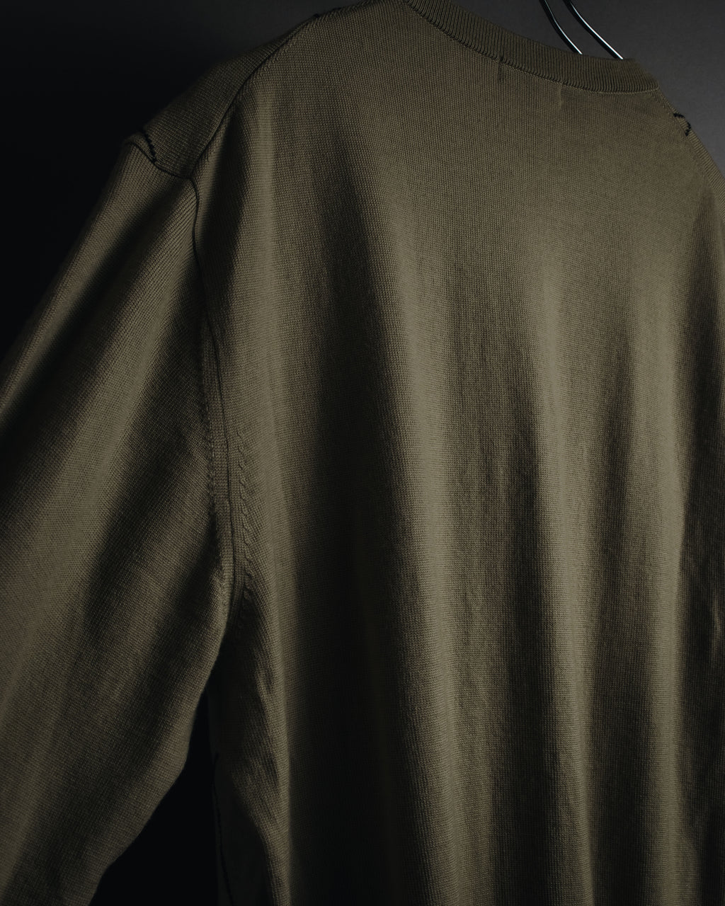 "BURBERRY" 00’s classic argyle v-neck wool knit