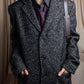 "DOLCE & GABBANA" Oversized tweed long chesterfield coat