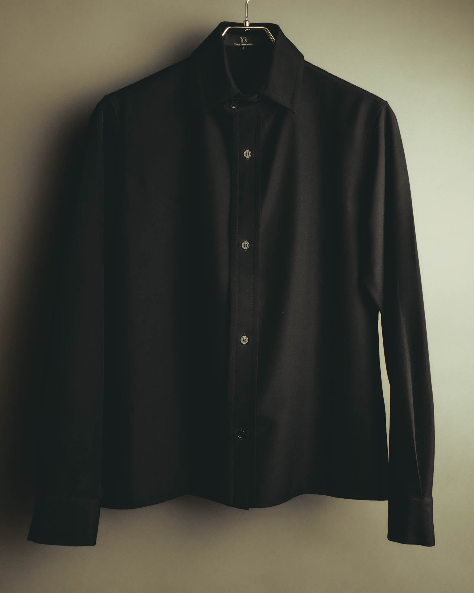 "Y's" 00's Minimalist wool shirt