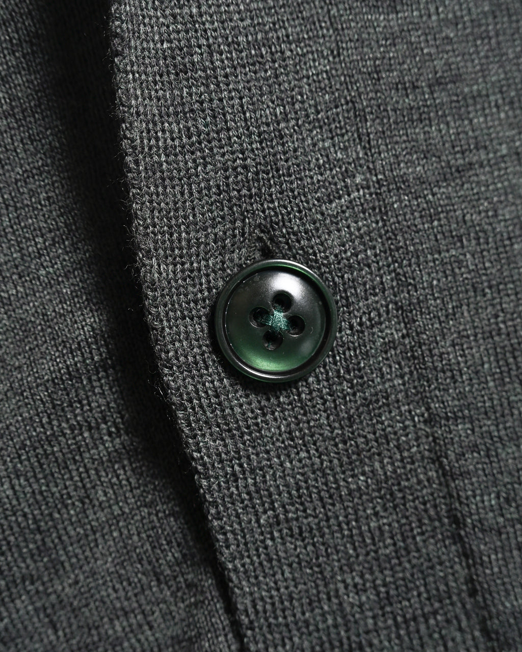 MARK JACOBS/ Mohair Blend Block Bicolor Knit Cardigan Brown × Dark Green
