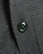 MARK JACOBS/ Mohair Blend Block Bicolor Knit Cardigan Brown × Dark Green