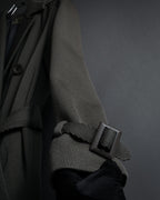 "Christian Dior" 70’s Classically tailored belted trench coat