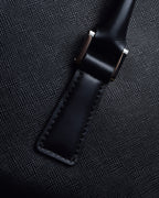 "BURBERRY" Saffiano leather mini boston bag