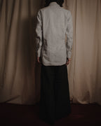 "THOM BROWNE" Micro patterned button-down shirt