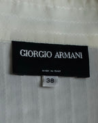"GIORGIO ARMANI" Delicate striped white shirt