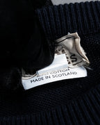 "HERMES" 80's-90's Minimalist design cotton knit