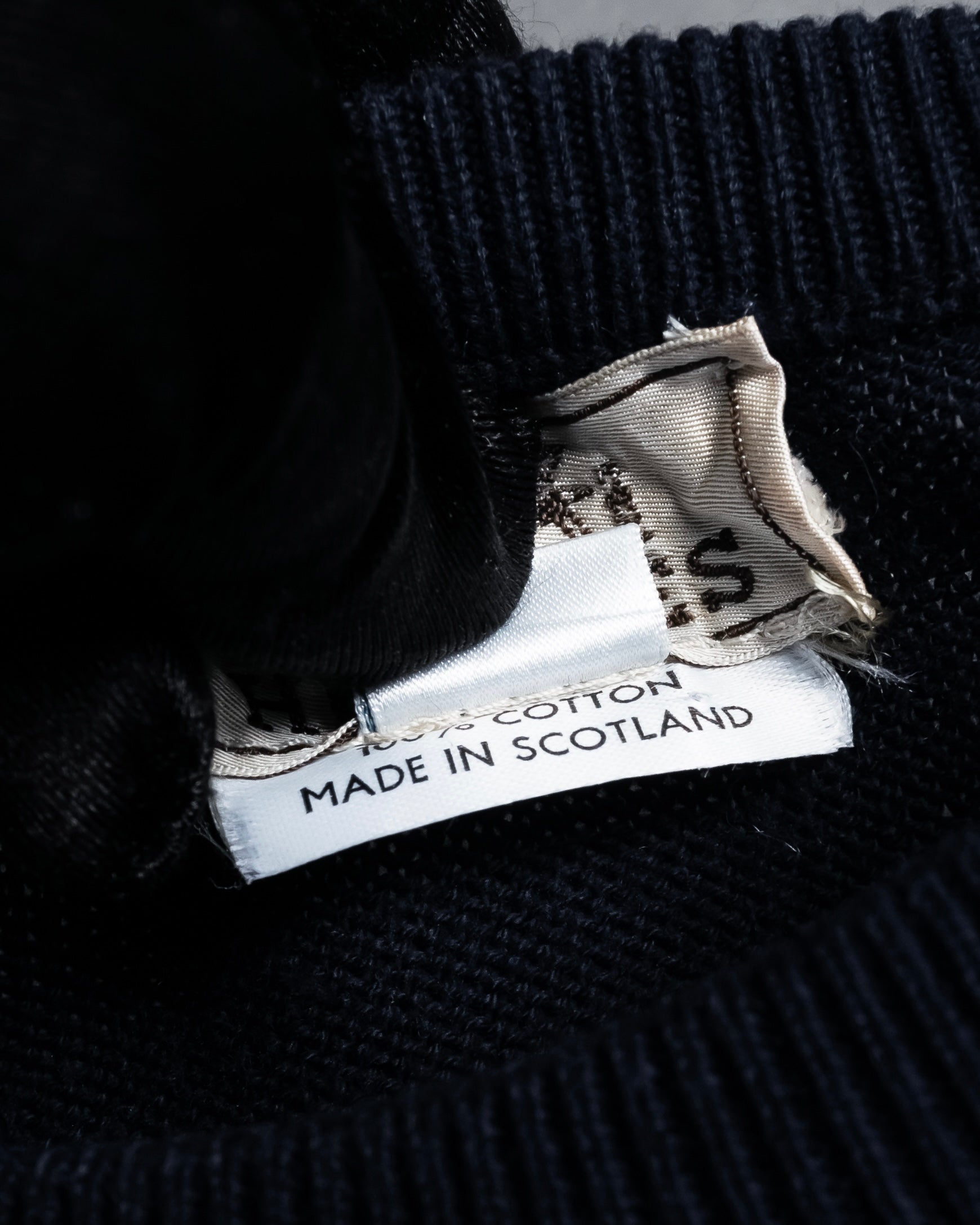 "HERMES" 80's-90's Minimalist design cotton knit