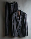 "GIORGIO ARMANI" Pinstripe double-breasted set up