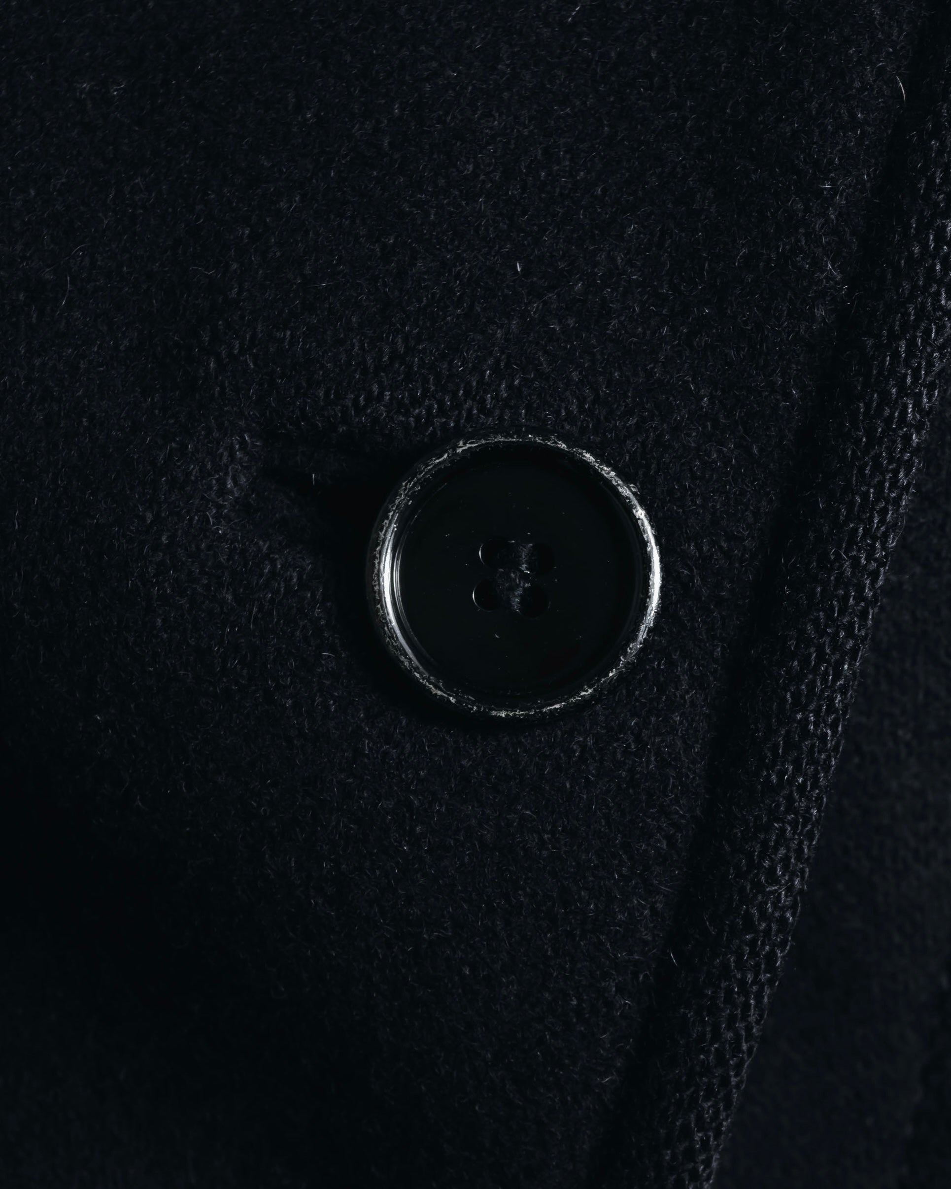 "PRADA" 90’s-00’s Minimal double-breasted wool jacket