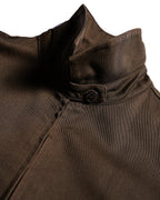 VINTAGE/ Short Length Cotton Jacket Brown