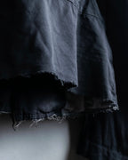 "COMME des GARCONS
COMME des GARCONS" 6 button detail raw edge jacket