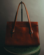 "Jean Paul Gaultier" 90's-00's Structured leather shoulder bag