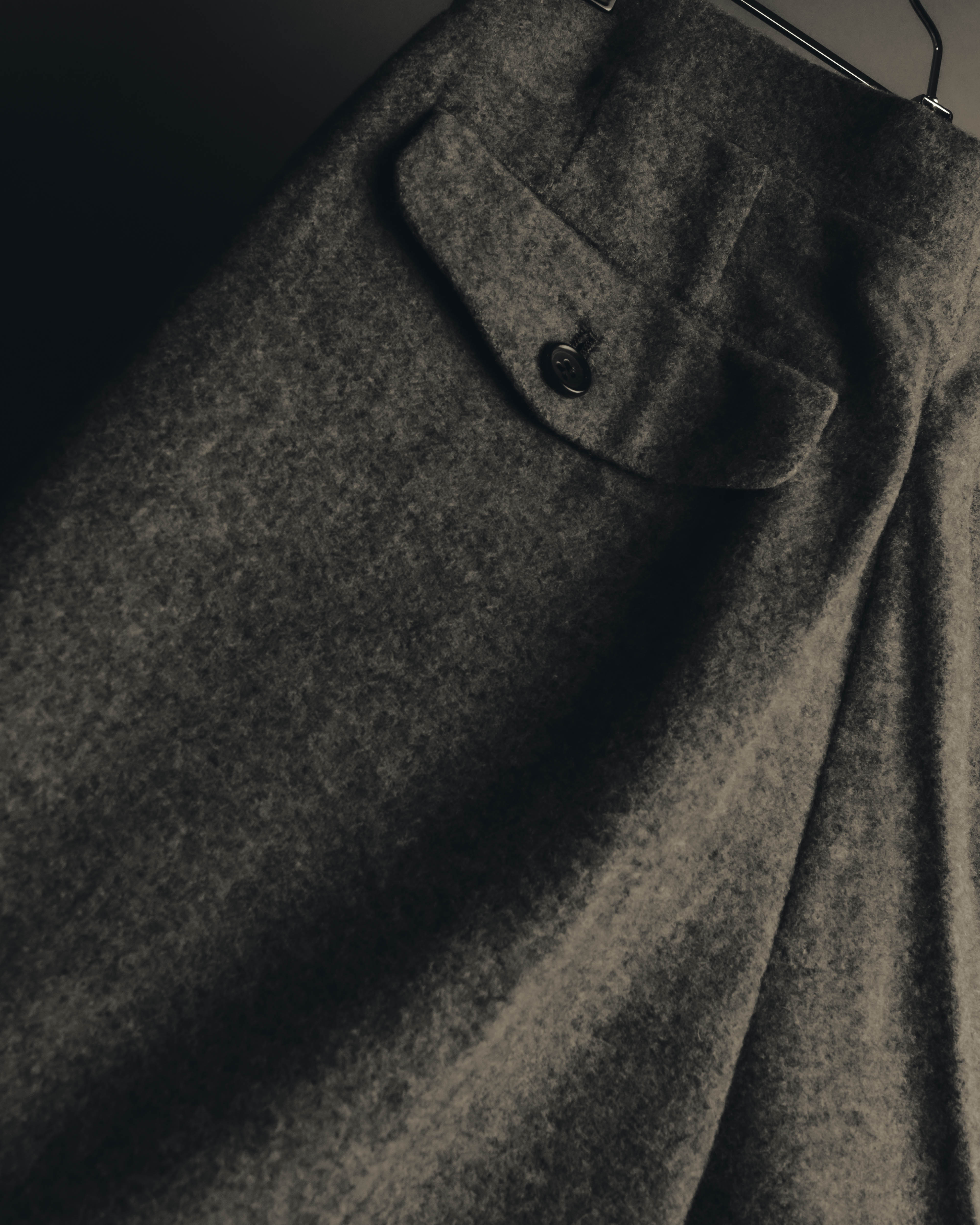 "tricot COMME des GARÇONS" 90's Brushed wool wide trousers