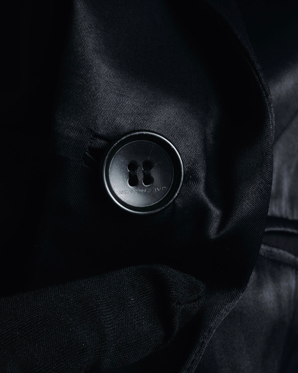 "BALENCIAGA.PARIS" 2008-2009 Sculptural satin shawl collar tuxedo jacket