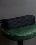 "BALENCIAGA" BB monogram jacquard shoulder bag