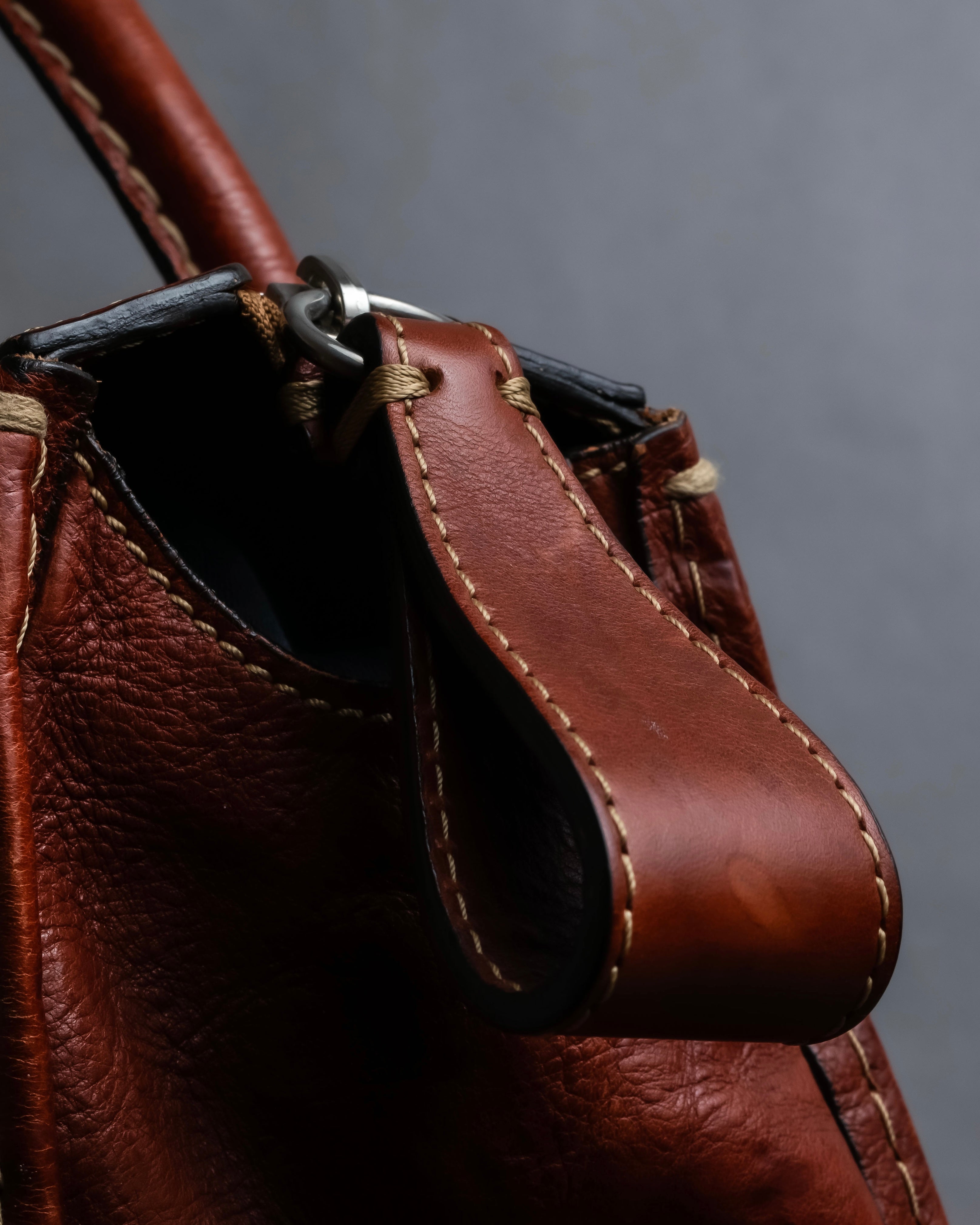 "Chloe" Edith series crossbody leather bag