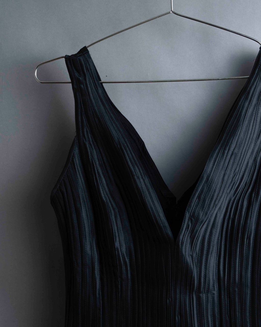 "TADASHI SHOJI" Fringe detail sleeveless dress