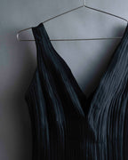"TADASHI SHOJI" Fringe detail sleeveless dress