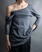 "JUNYA WATANABE COMME des GARCONS" 2008AW Collection Pieces Connected arms design knit