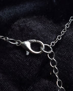 "Tiffany&Co" Elsa Peretti infinity cross silver necklace