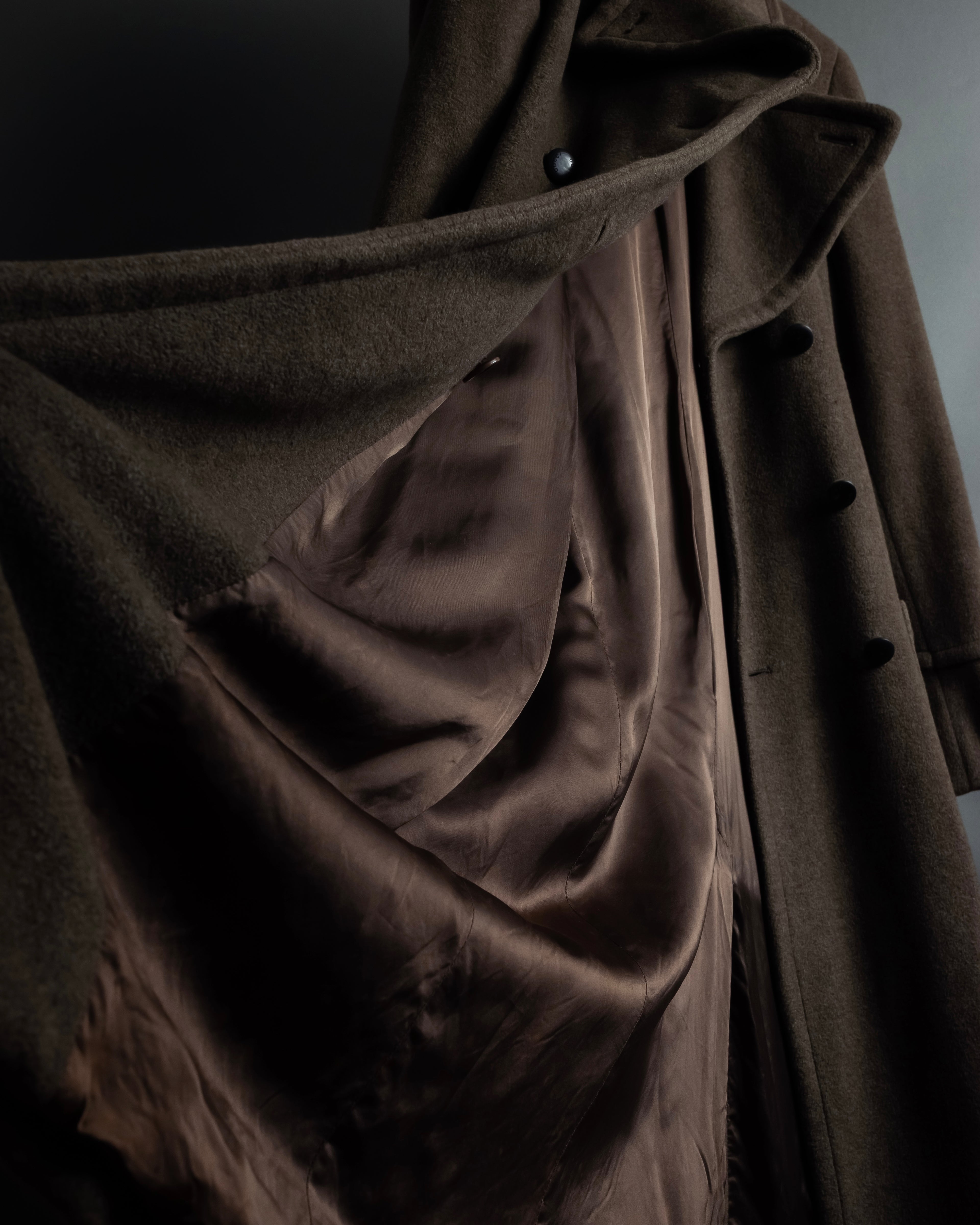 -SPECIAL- “GUCCI × ZAMASPORT” 1989–1994 Double Breasted Long Coat