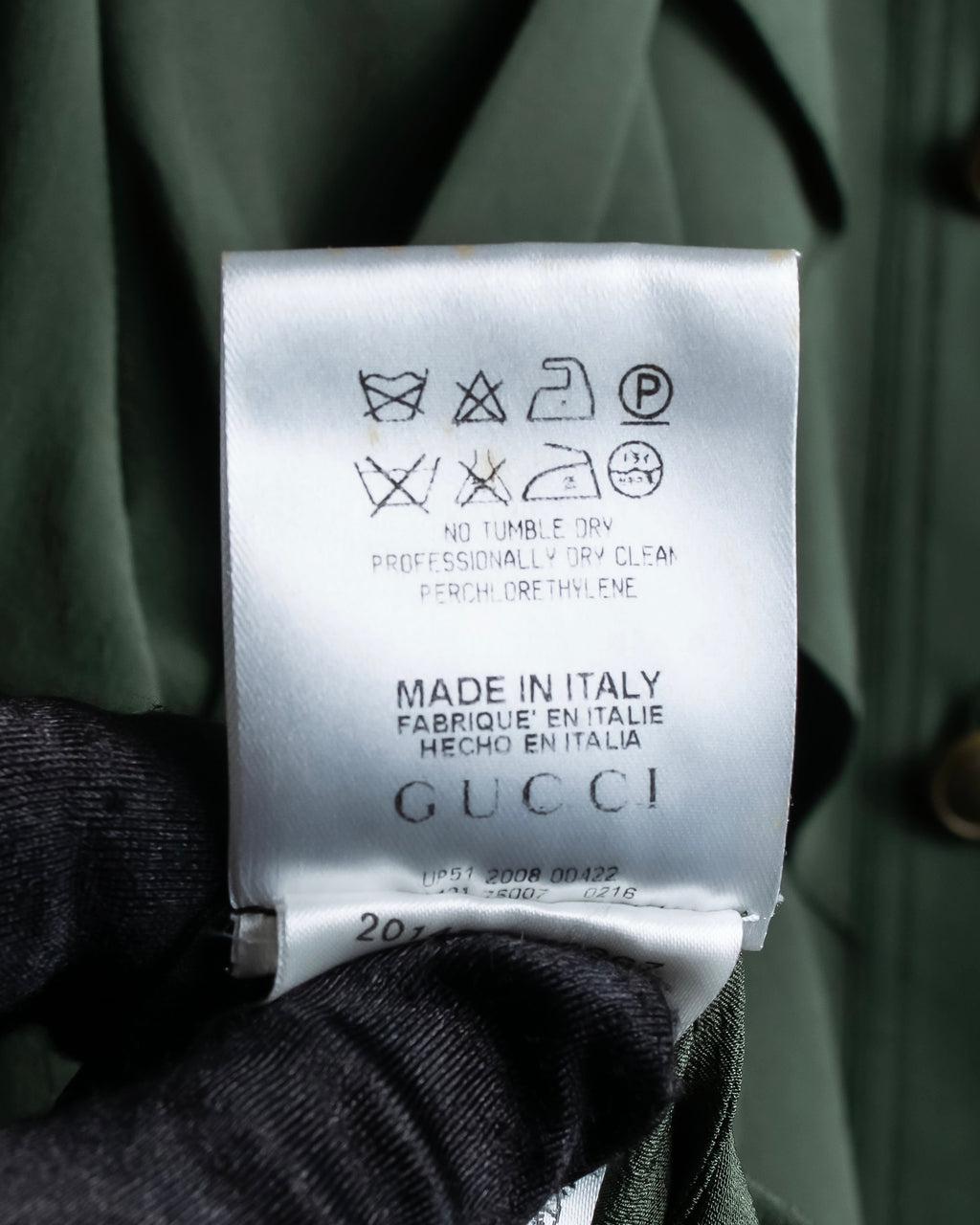 "GUCCI" Tab design bowtie blouse