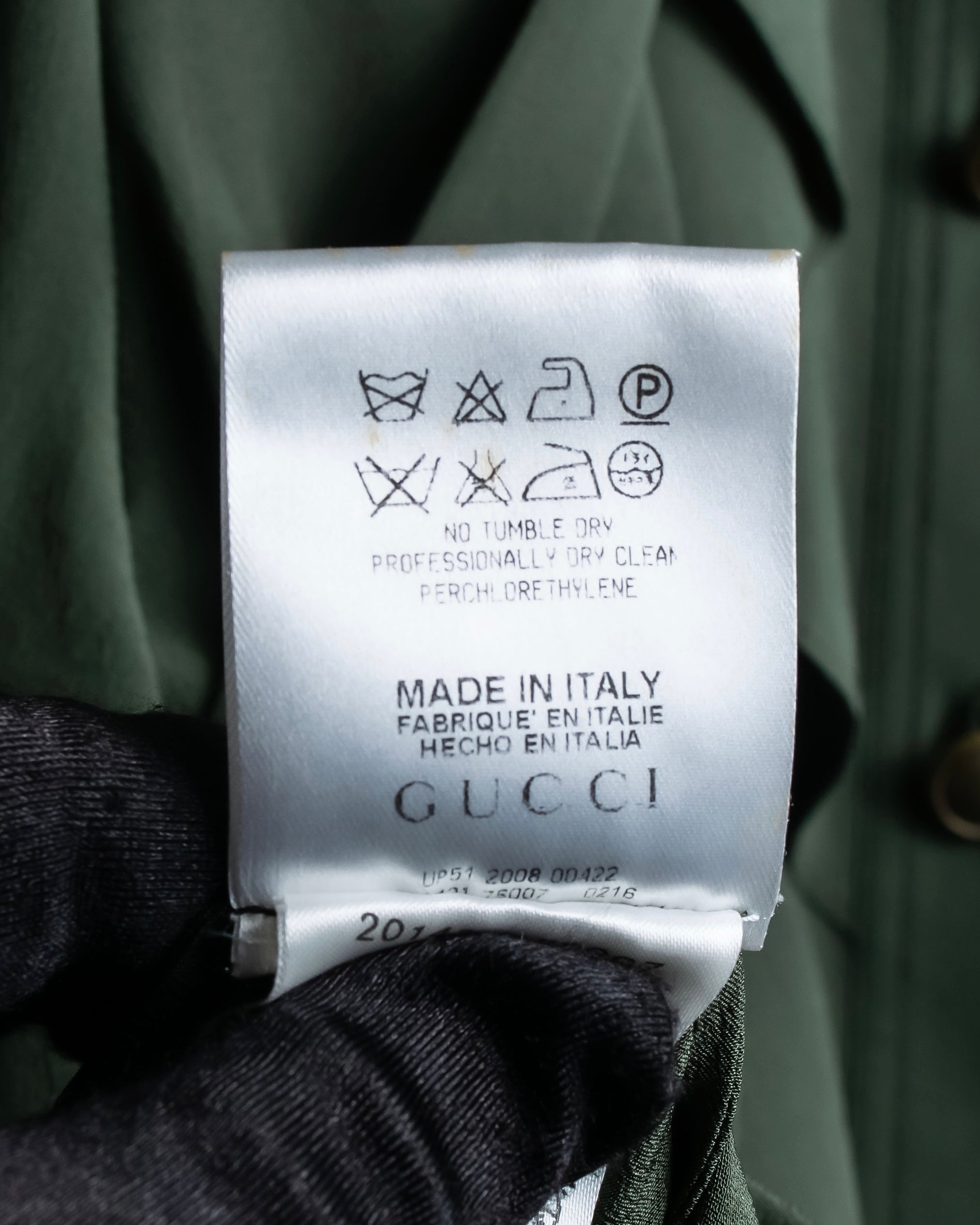 "GUCCI" Tab design bowtie blouse