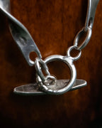 "GEORG JENSEN" Twisted design silver 925 bracelet