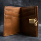 "GUCCI" Interlocking G motif bi fold wallet