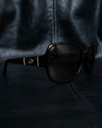 "GUCCI" Dark brown GG accent sunglasses