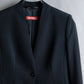 "Max Mara" 1B design no collar short jacket