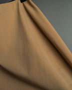 “JIL SANDER” 90’s-00’s Minimal side slit long skirt