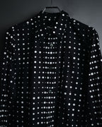 “COMME des GARÇONS” 2010SS Graphic polka dot cotton shirt
