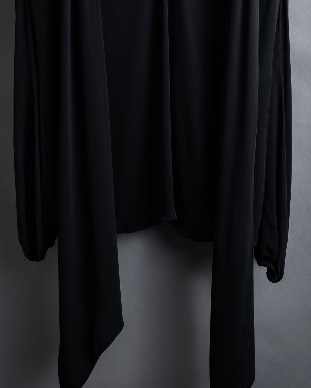 "VALENTINO" 2020-21 Gathered design bow tie skipper silk pullover