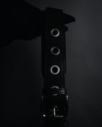 "DOLCE&GABBANA" 00’s-10’s Fur shoulder bag with logo hardware