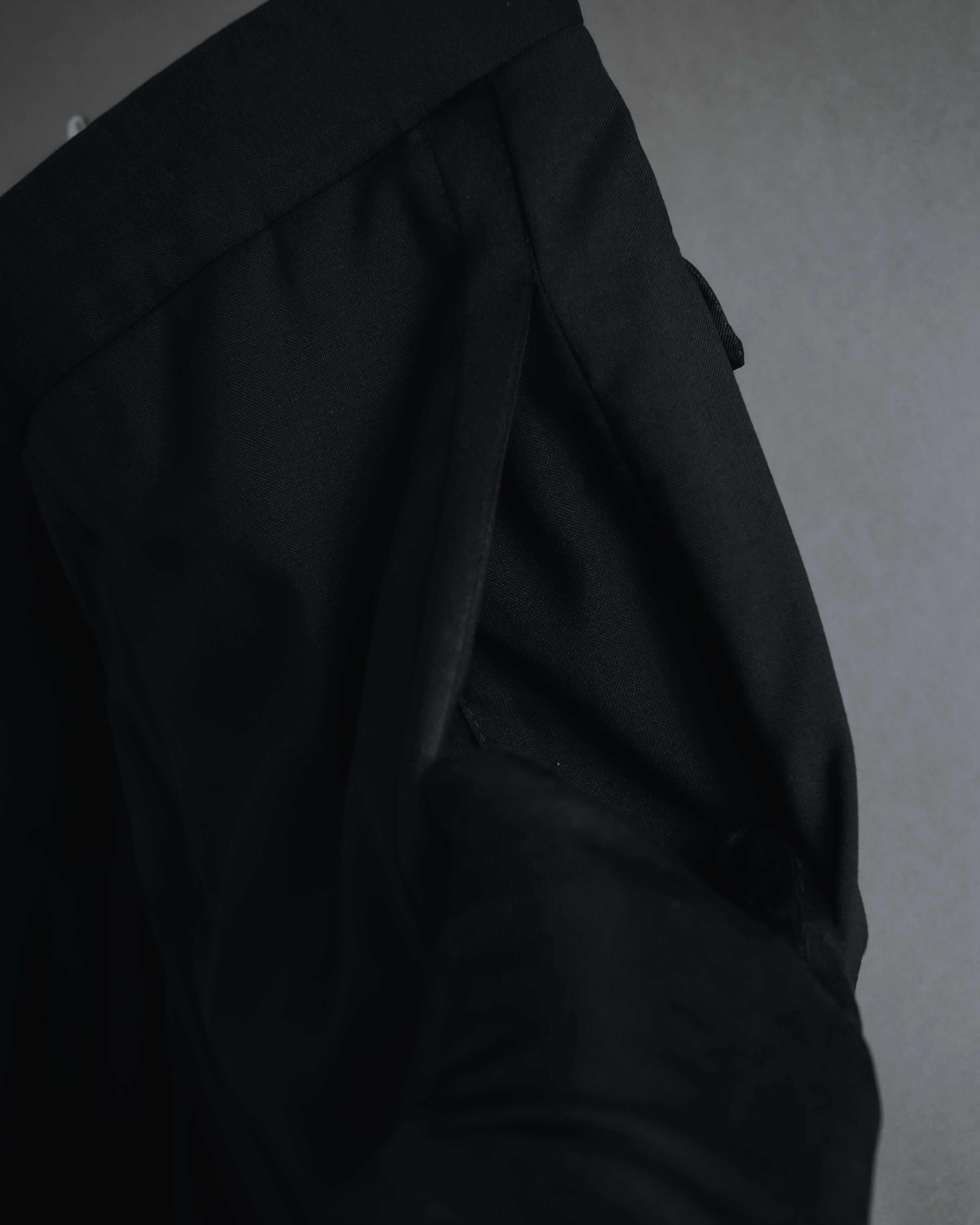 "Dior Homme" Chris Van Assche design satin lapel tuxedo set up