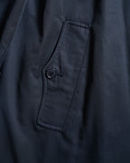 Chloe/ Beautiful A-Line Silhouette Trench Coat Navy