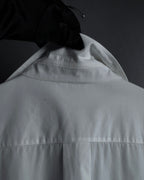 "CHANEL" 96's Spring collection tuck pleats shirt